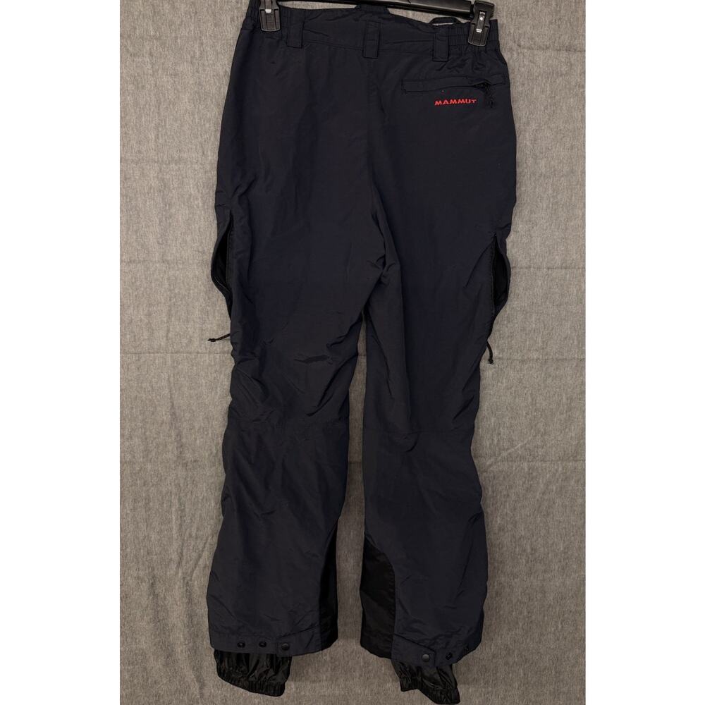 MAMMUT Dry-Tech Womens Hiking Black Waterproof Windproof Functional Pants 38 - Picture 9 of 11